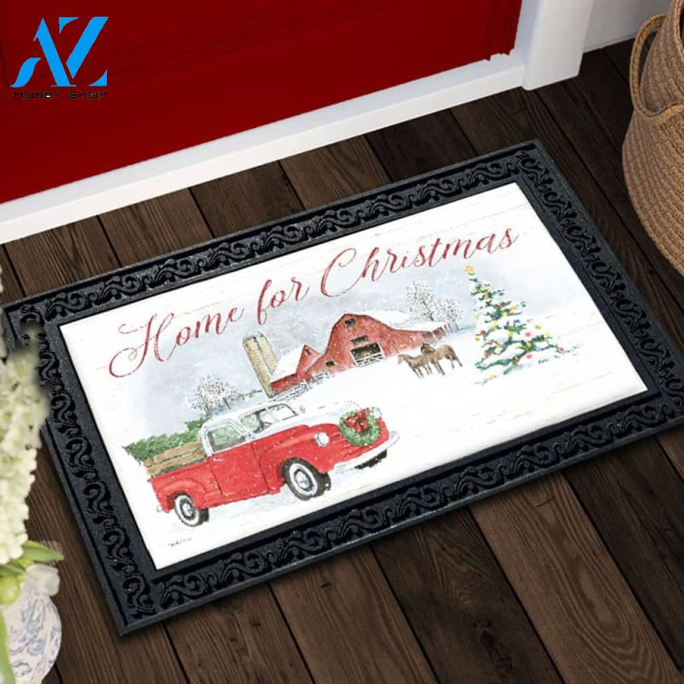 Farmhouse Holidays Doormat - 18" x 30"