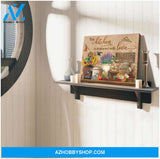 Top #67 Farmhouse Kitchen And Hummingbird This kitchen Is Seasoned With Love Canvas Wall Art, Wall Decor Visual Art