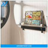 Farmhouse Wall Art Decor Canvas Floral Mason Jars and Hummingbirds Accept what is Window Ohcanvas