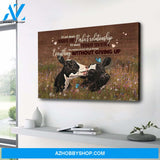 Farming Cows Everything Without Giving Up Canvas Wall Art, Wall Decor Visual Art