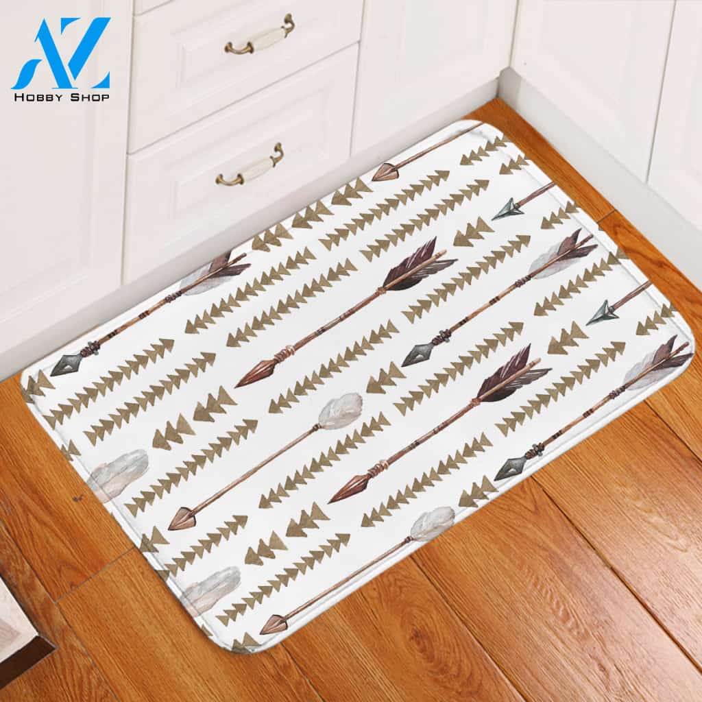 FastFwd Arrows Creamy Door Mat