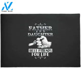 Father And Daughter Best Friends For Life Doormat Welcome Mat Housewarming Gift Home Decor Funny Doormat Gift For Friend Father Day Gift Ideas