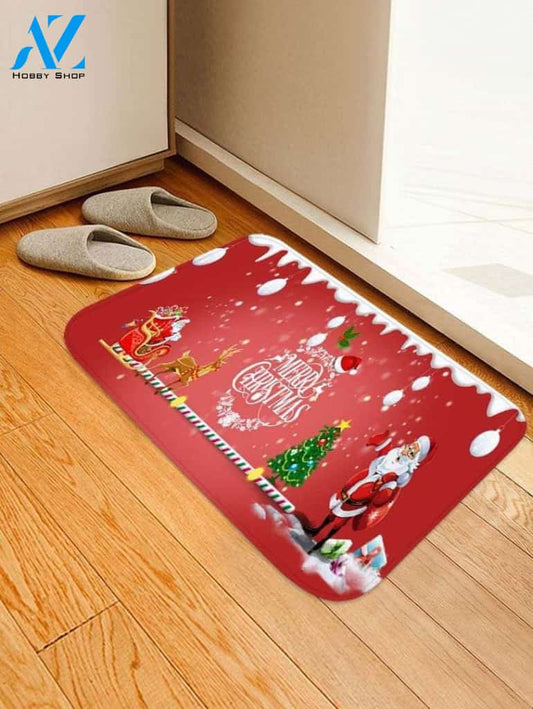Father Christmas Elk CLH0910175D Doormat