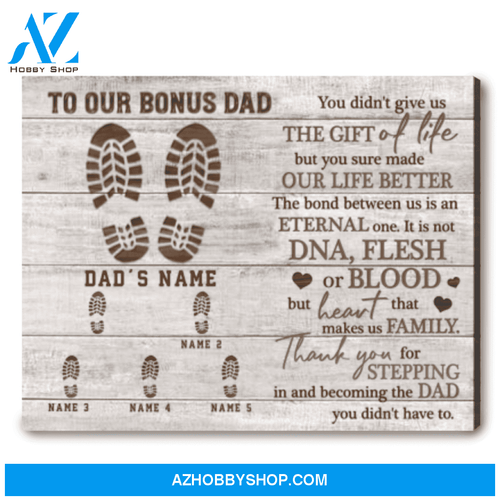 Father's Day Gift For Stepdad Personalized Step Dad Gifts