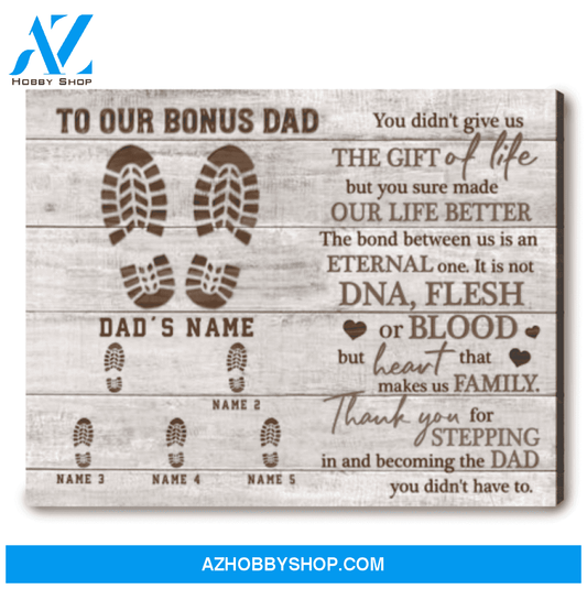 Father's Day Gift For Stepdad Personalized Step Dad Gifts