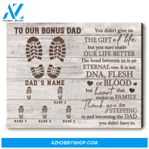 Father's Day Gift For Stepdad Personalized Step Dad Gifts