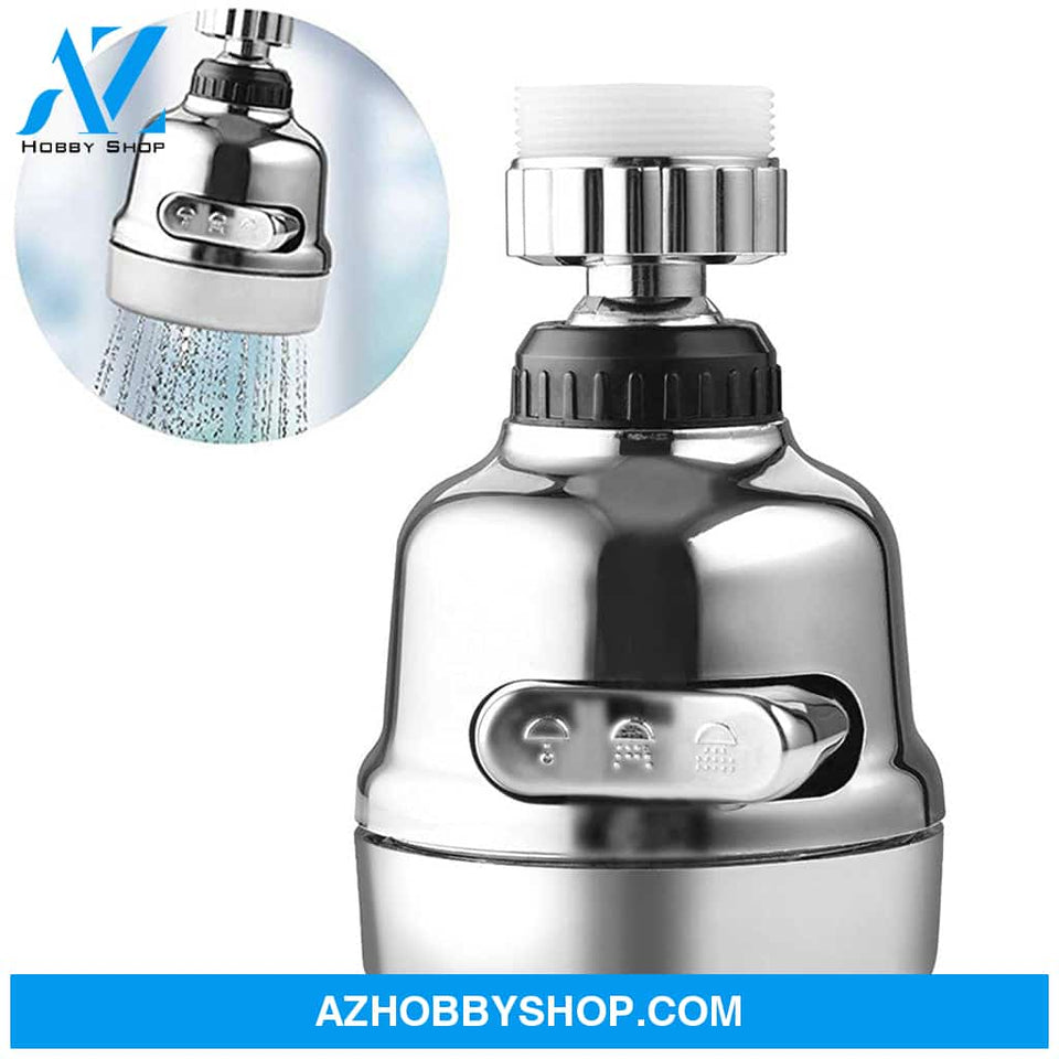 Faucet Booster Shower Household Tap Splash Filter Silver / Thirdgear