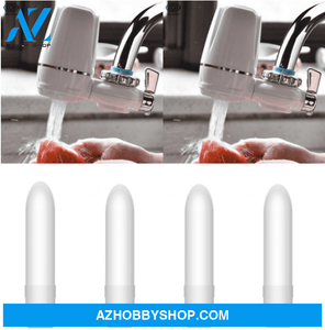 Faucet Water Purifier Kitchen Tap Filter Household 2Faucetswith4Cores