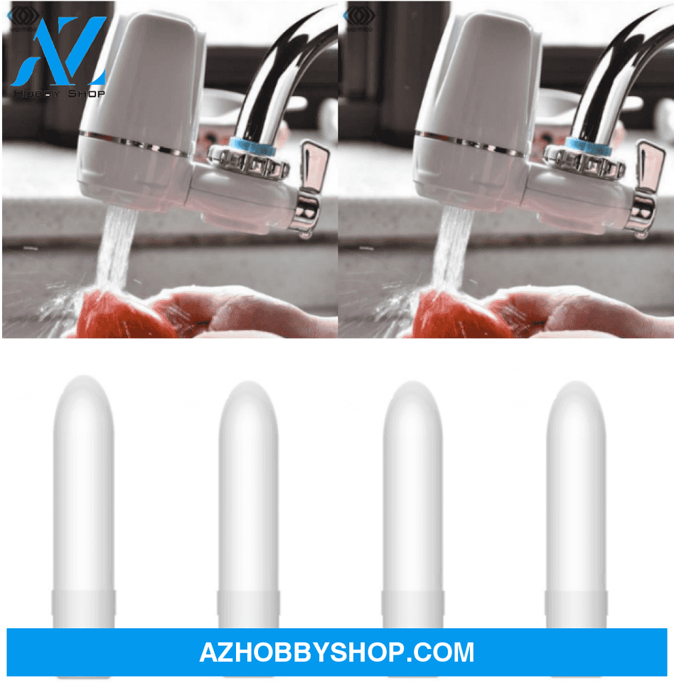 Faucet Water Purifier Kitchen Tap Filter Household 2Faucetswith4Cores