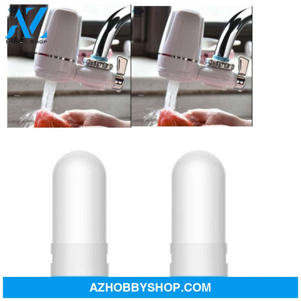 Faucet Water Purifier Kitchen Tap Filter Household 2Faucetwith2Core