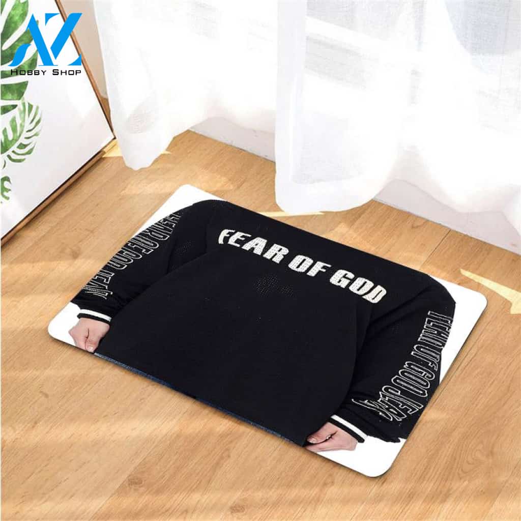 fear of god sweter brand clothing doormats