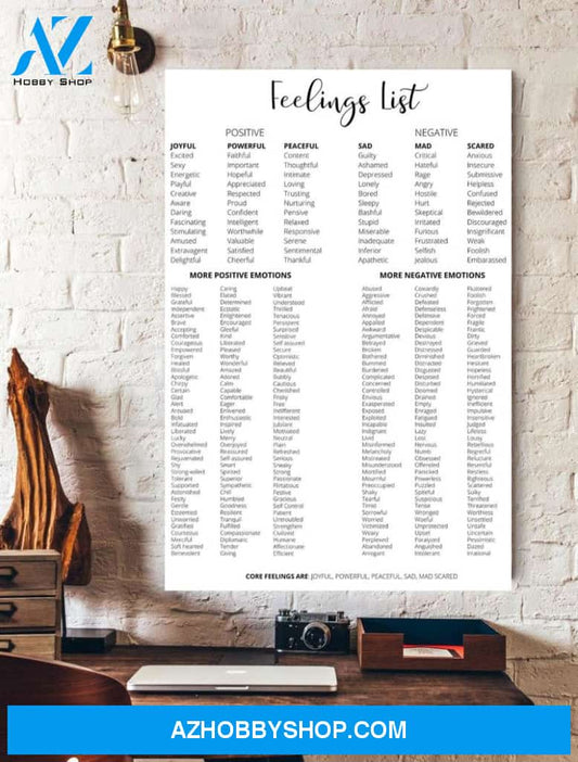 Feeling List Poster