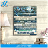 Fell My Heart Breaking Butterfly Wall Art Canvas