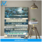 Fell My Heart Breaking Butterfly Wall Art Canvas