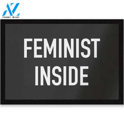 Feminist Inside Entrance Mat