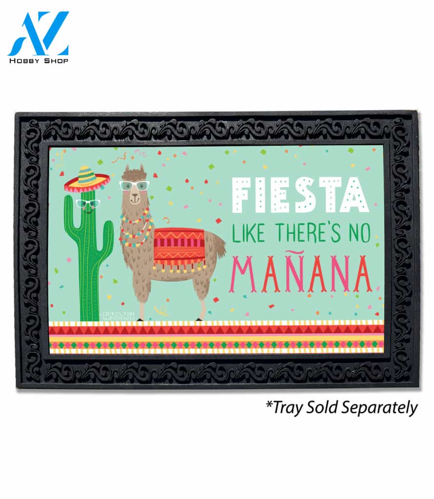 Fiesta Llama Doormat - 18" x 30"
