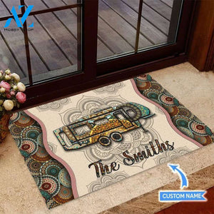 Fifth Wheel Mandala Custom Doormat | Welcome Mat | House Warming Gift