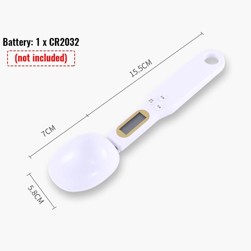 Electronic Kitchen Scale 500g LCD Digital, Measuring Food Flour, Digital Spoon Scale Mini Kitchen Tool