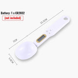 Electronic Kitchen Scale 500g LCD Digital, Measuring Food Flour, Digital Spoon Scale Mini Kitchen Tool