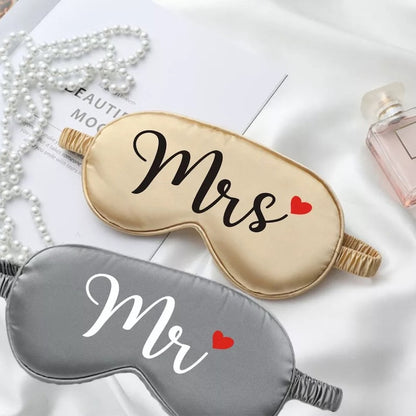 Customized Eye Masks - Personalized Sleeping Masks - Customized Satin Eye Masks