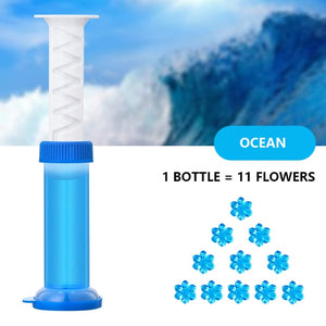 Flower Aromatic Toilet Gel | Deodorant Air | Toilet Cleaner Gel | Toilet Bathroom Fragrance