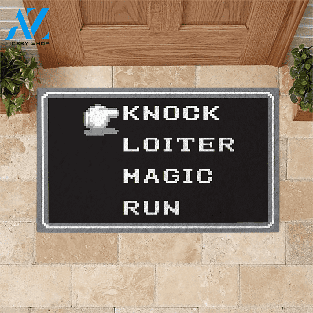 Final Fantasy 1 Doormat Retro RPG Knock | Welcome Mat | House Warming Gift