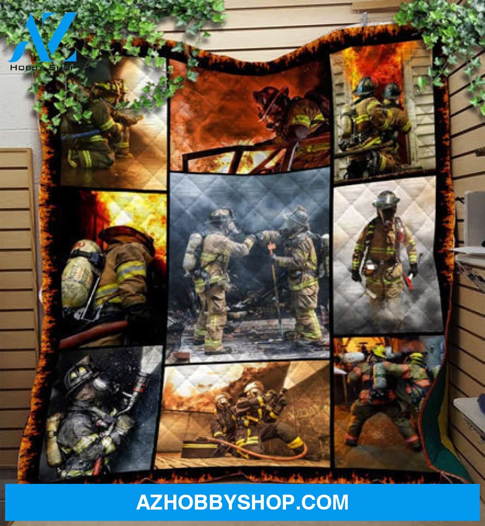 Firefighter Blanket, Firefighter Is A Choice, Gift For Firefighter