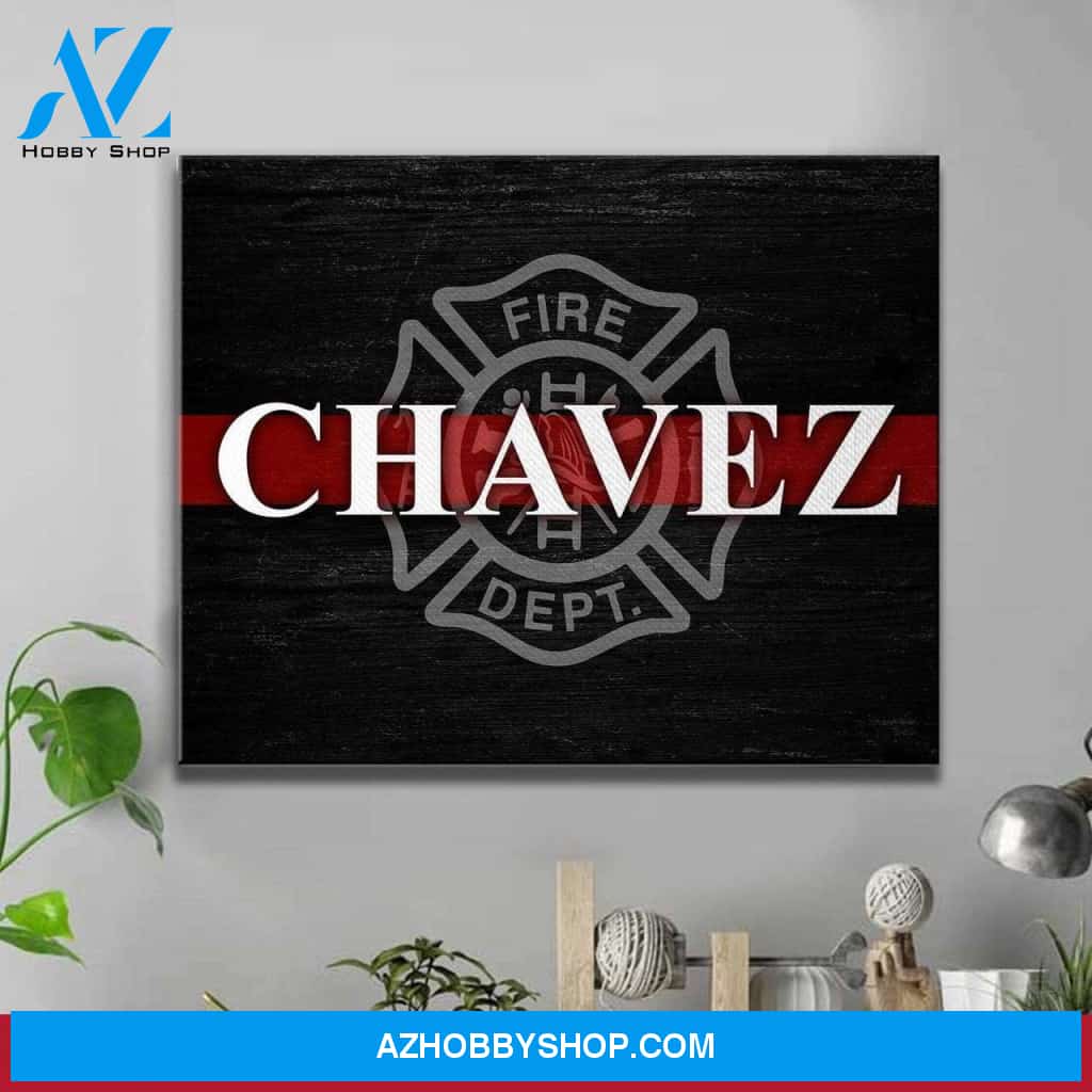 Firefighter Emblem Logo Full Hd Personalized Customized Canvas Art Wall Art Wall Decor