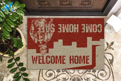 Firefighter Welcome Home Doormat | Welcome Mat | House Warming Gift