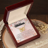 First Communion - Interlocking Hearts Necklace