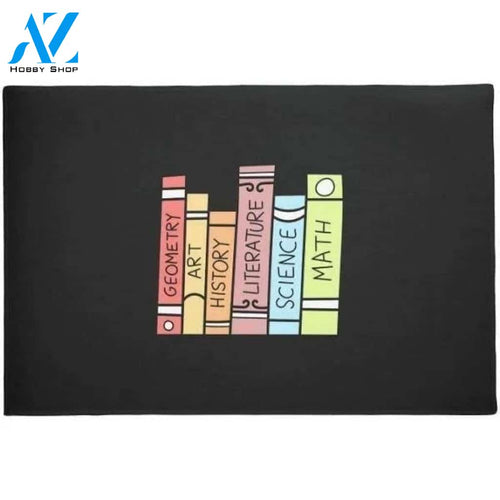 First day of school Textbook Back To School Funny Indoor And Outdoor Doormat