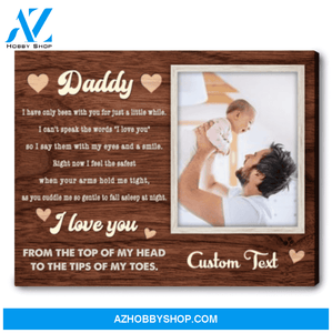 First Time Dad Father's Day Gift Personalized Photo New Dad Gift