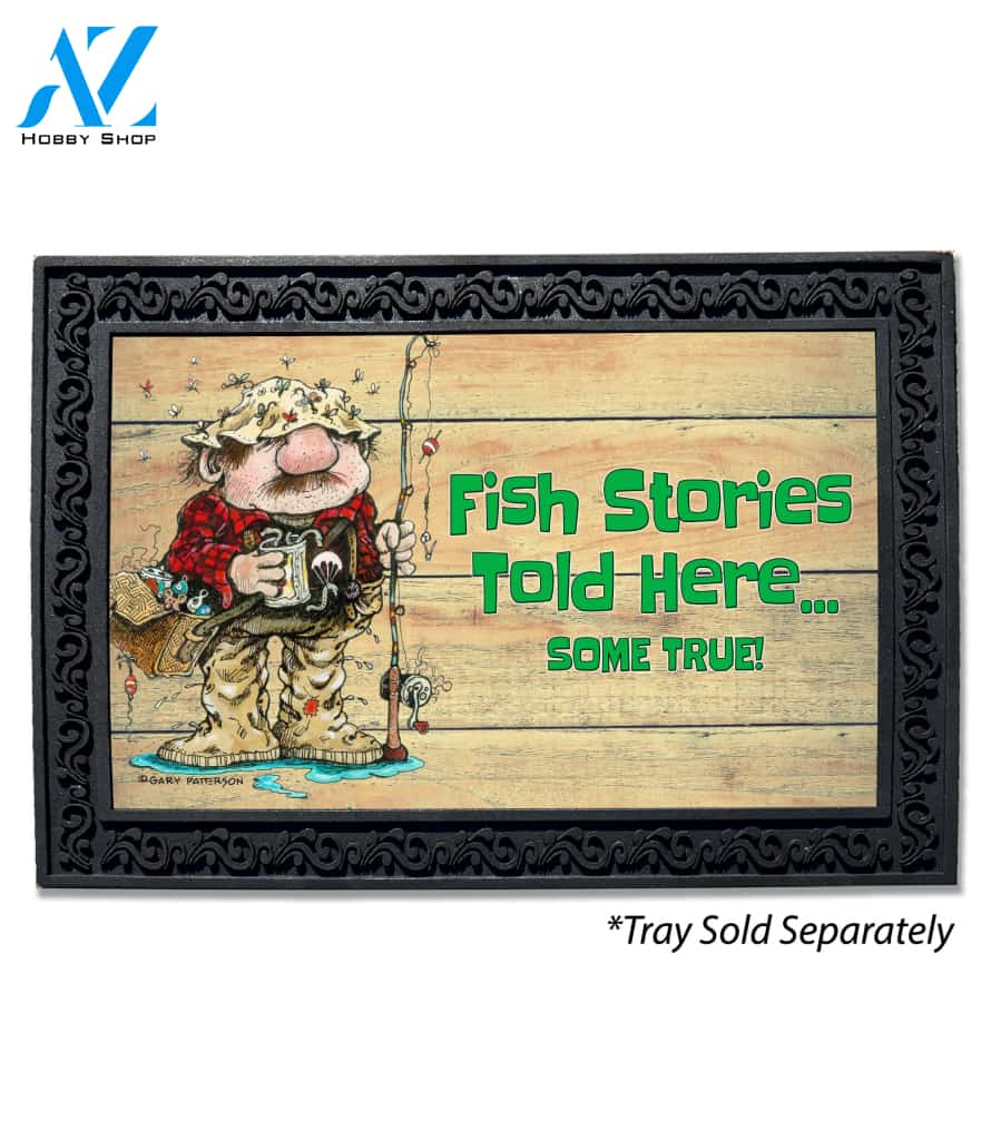 Fish Stories Doormat - 18" x 30"