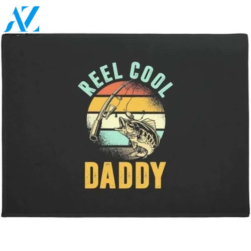 Fishing Reel Cool Daddy Doormat Welcome Mat Housewarming Gift Home Decor Funny Doormat Gift Ideas For Friend Father Day Gift