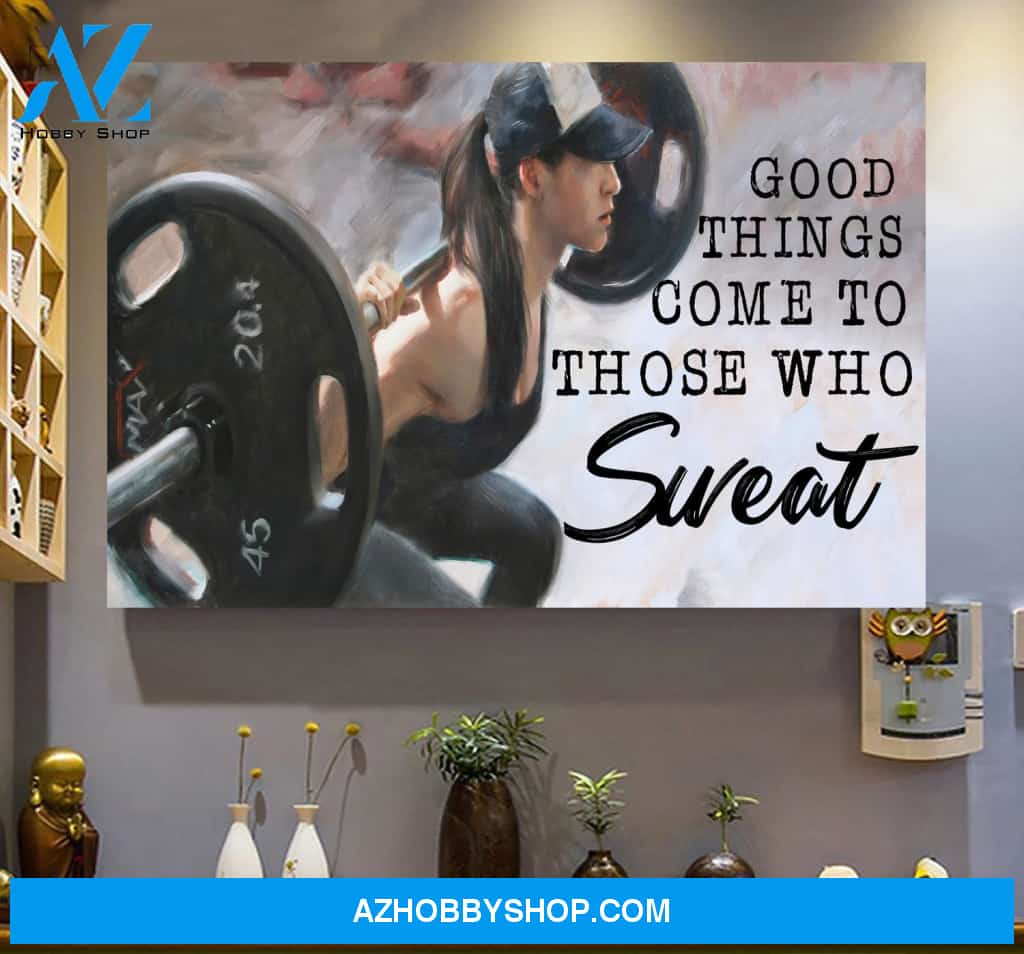 Fitness Motivations Quote Wall Art Canvas Prints