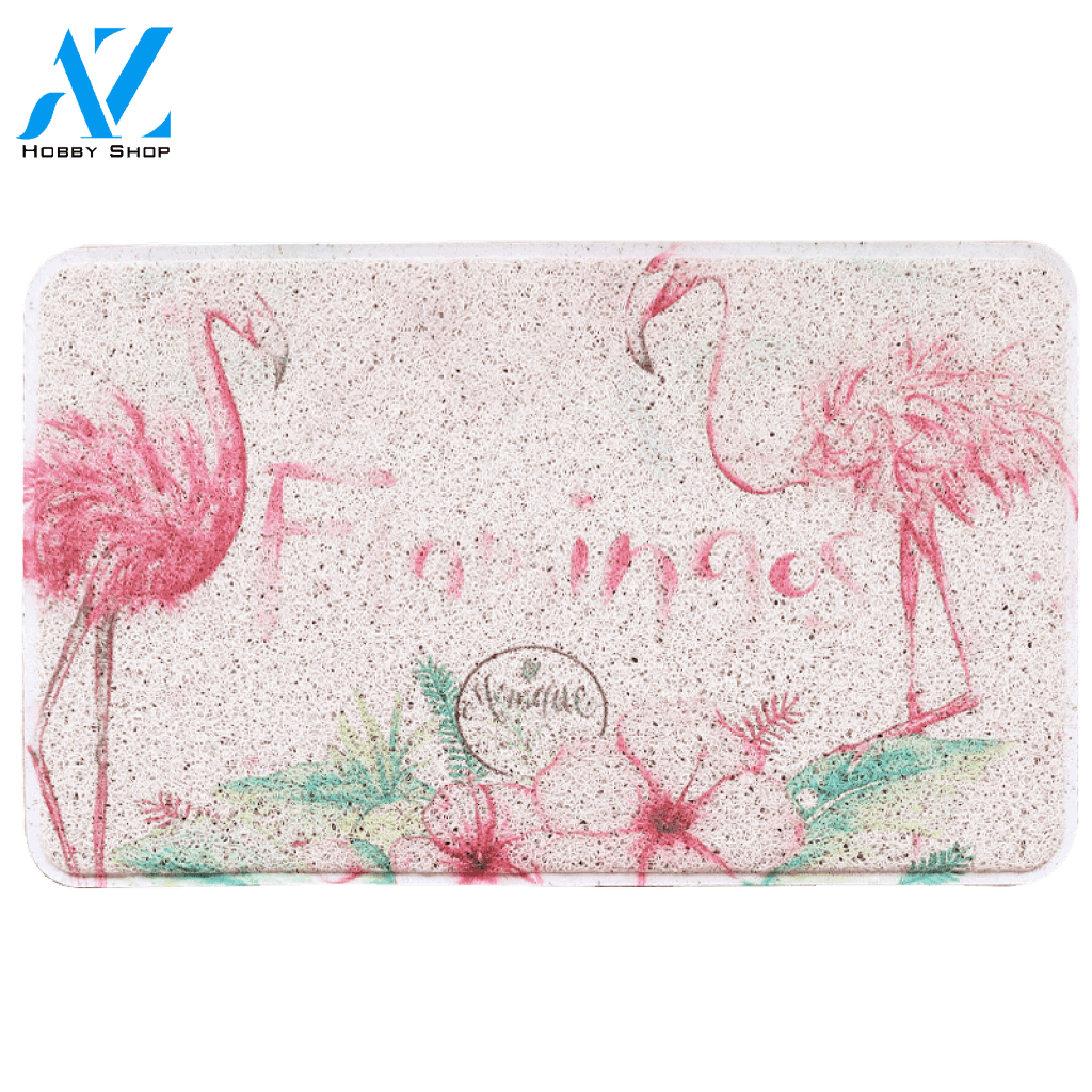 Flamingo 03 | Welcome Mat | House Warming Gift