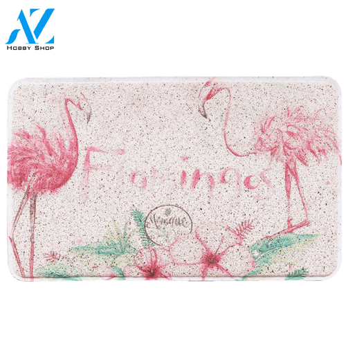 Flamingo 03 | Welcome Mat | House Warming Gift