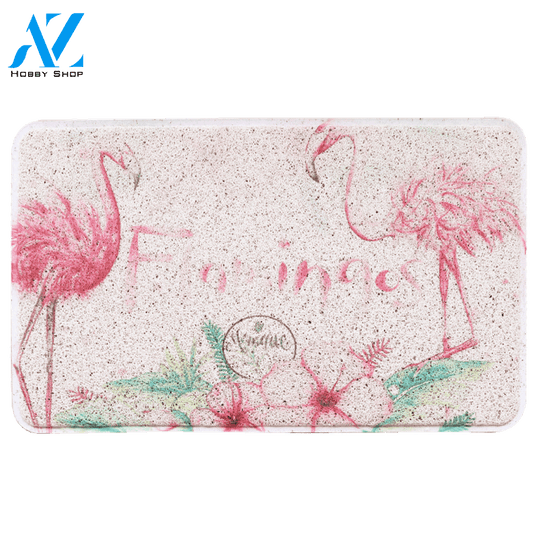 Flamingo 03 | Welcome Mat | House Warming Gift