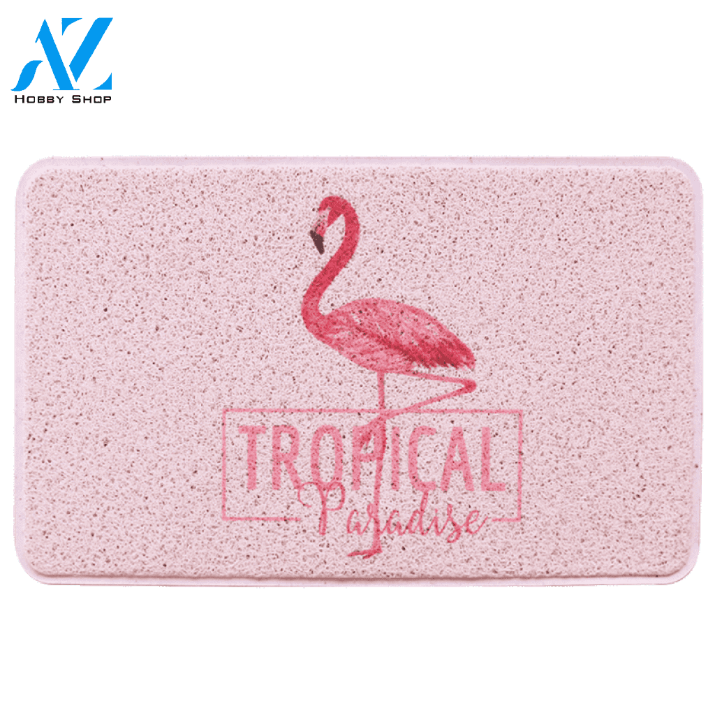 Flamingo 06 | Welcome Mat | House Warming Gift