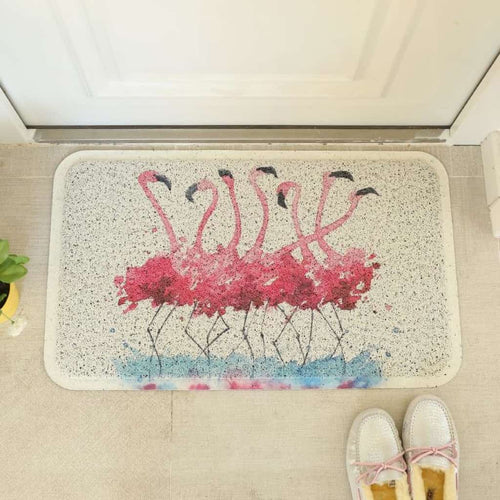 Flamingo Doormat | Colorful | Size 8x27'' 24x36''