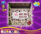 Flamingo Hope you brought wine doormat – LIMITED EDITION