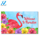 Flamingo Welcome Doormat - 18" x 30"