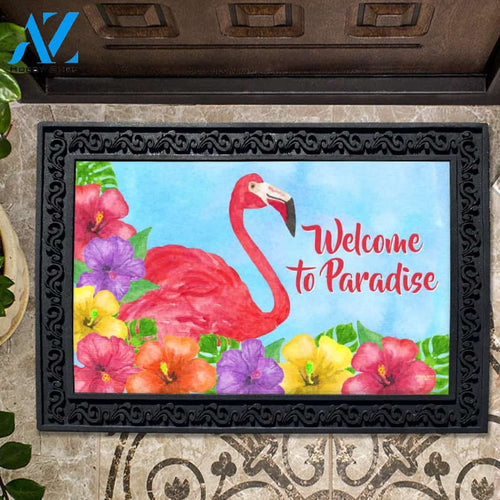 Flamingo Welcome Doormat - 18