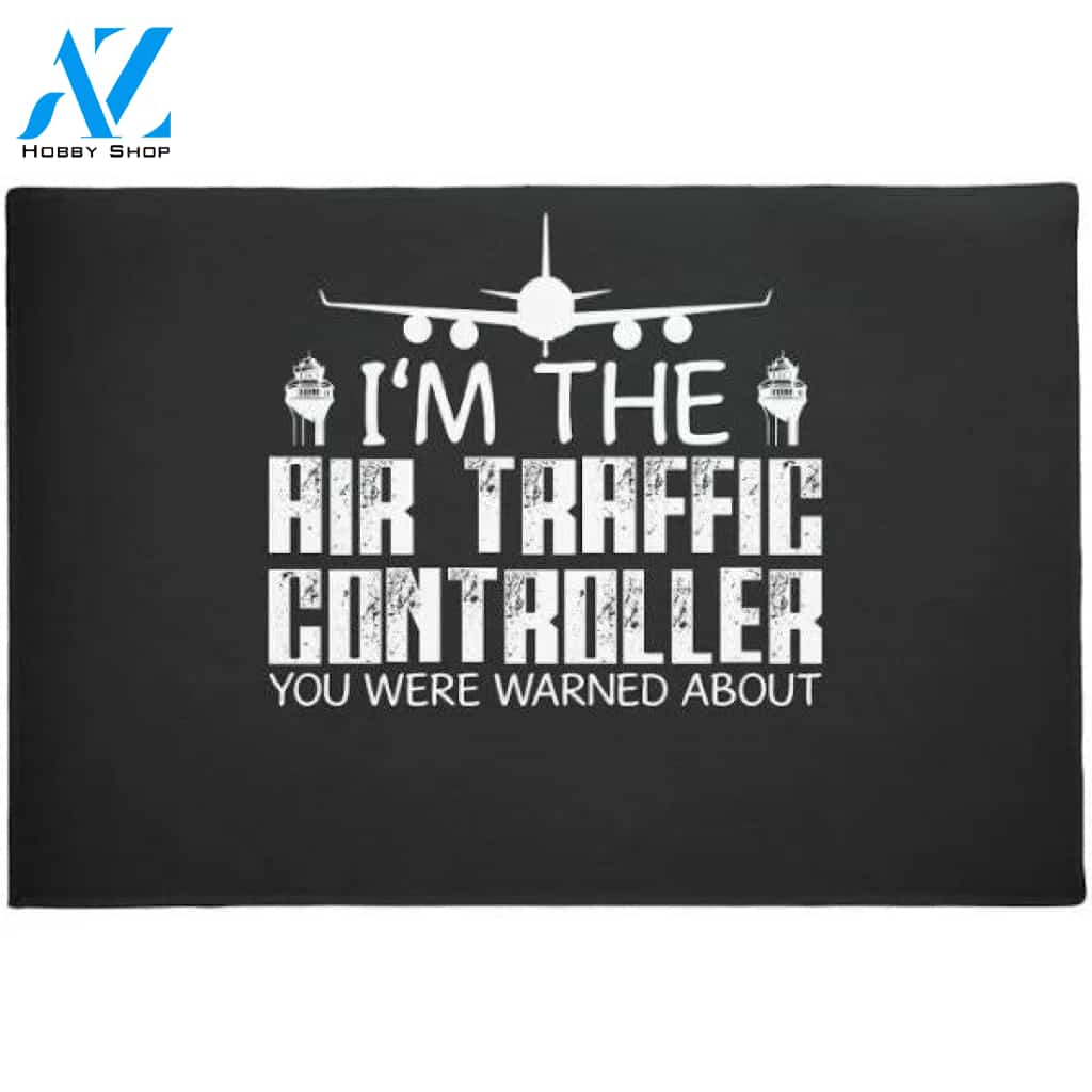 Flight Control Joke Air Traffic Controller Doormat Welcome Mat House Warming Gift Home Decor Funny Doormat Gift Idea