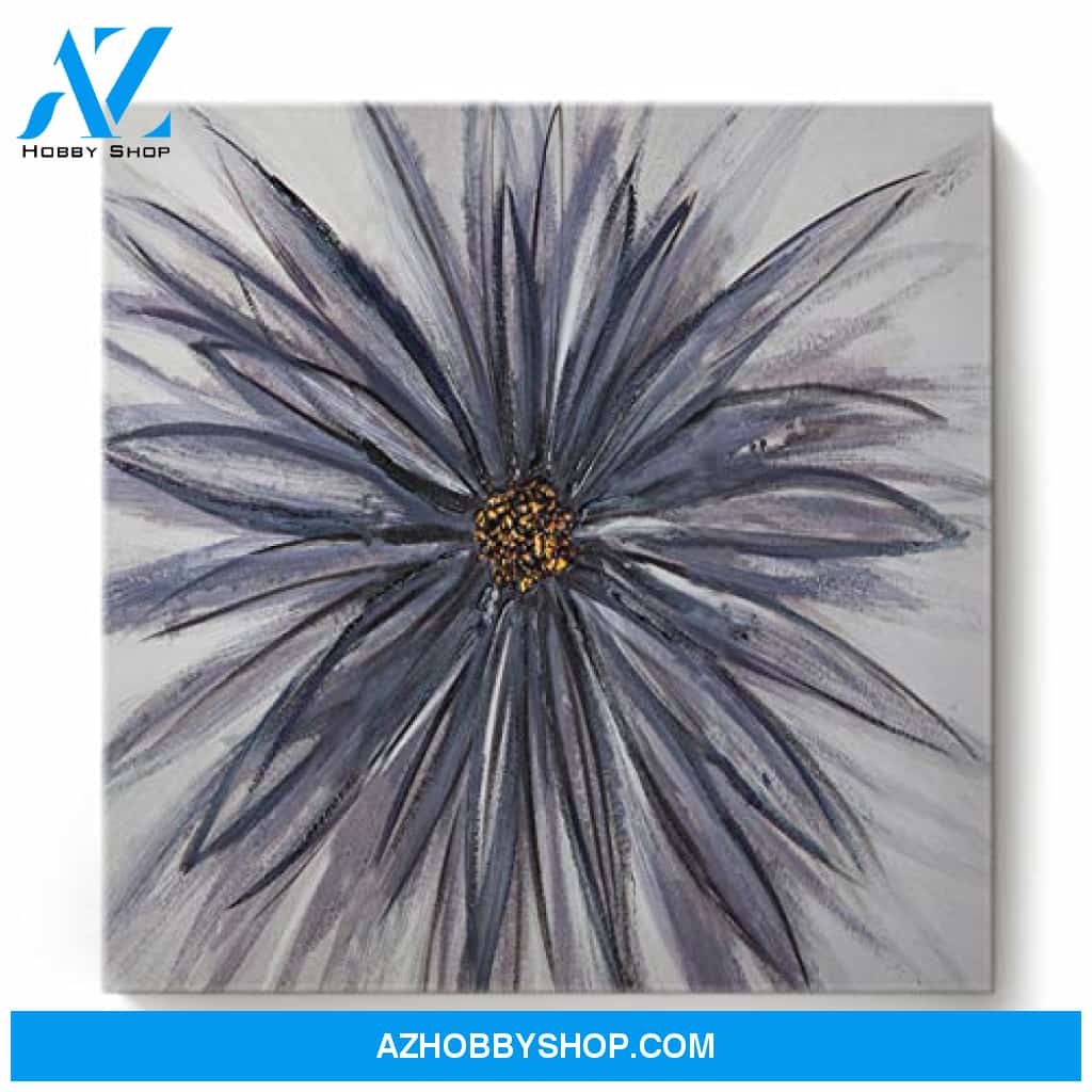 Flowers And Butterflies Home Decor – Square Canvas