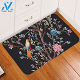 Flowers & Birds Door Mat