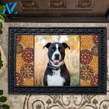 Flowers & Burlap Photo Doormat - 18" x 30"