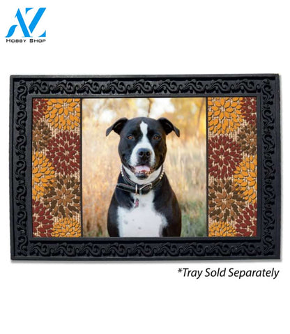 Flowers & Burlap Photo Doormat - 18" x 30"