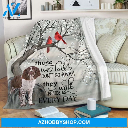 fn 5 english springer spaniel every day Fleece Blanket