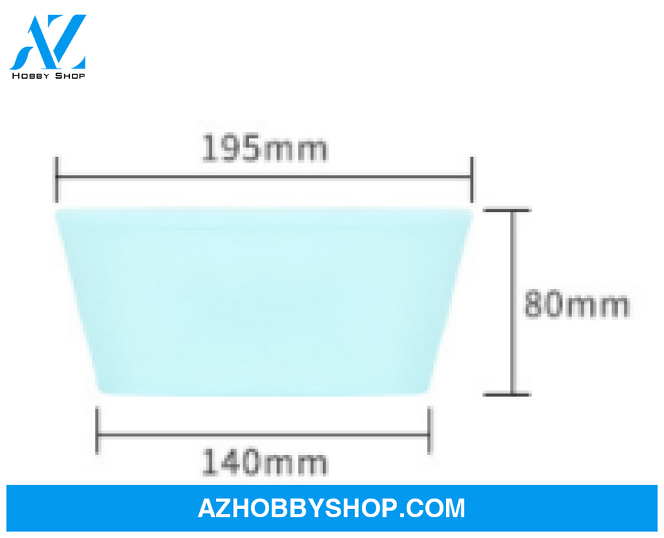 Food Silicone Bag Fresh-Keeping Storage Box Bluedishes250Ml